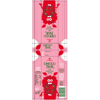 CYMES Sok jabłkowy 100% 200ml
