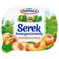 Piątnica Serek homogenizowany brzoskwiniowy 150 g