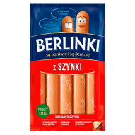 Berlinki Kiełbasa z szynki 225 g 