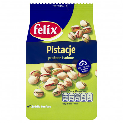 Felix Pistacje prażone i solone 180 g 