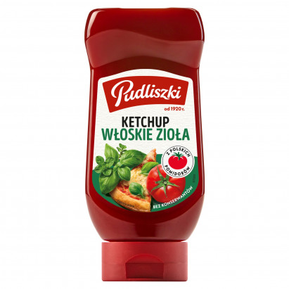 Pudliszki Ketchup włoskie zioła 470 g
