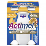 Actimel Napój jogurtowy o smaku brzoskwinia-marakuja 400 g (4 x 100 g)