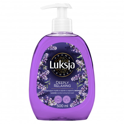 Luksja Aroma Senses Pielęgnujące mydło w płynie o zapachu lawendy 500 ml