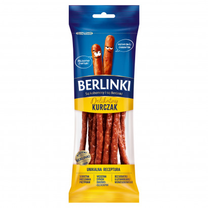 Berlinki Kabanosy delikatny kurczak 85 g