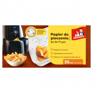 Jan Niezbędny Papier do pieczenia do Air Fryer 25 sztuk