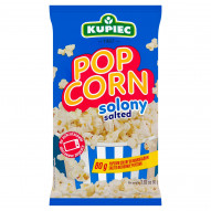 Kupiec Popcorn solony do mikrofalówki 80 g