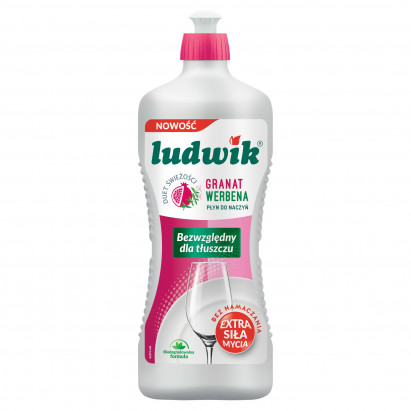 Ludwik Płyn do naczyń granat werbena 900 g