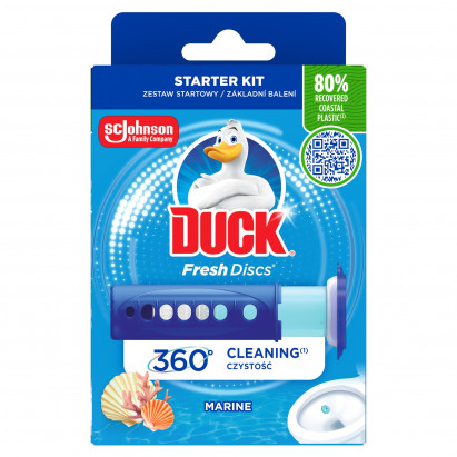 Duck Fresh Discs Żelowy krążek do toalety o zapachu morskim 36 ml