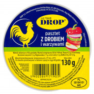 Drop Pasztet z drobiem i warzywami 130 g