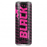 Black Energy Wild Strawberry Gazowany napój energetyzujący 250 ml