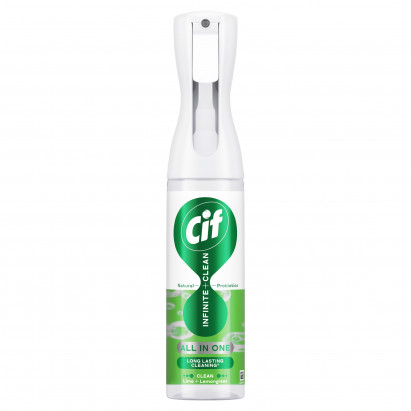 Cif Infinite Clean Lime & Lemongrass Spray z naturalnymi probiotykami 280 ml
