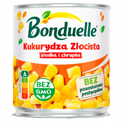 Bonduelle Kukurydza złocista 170 g