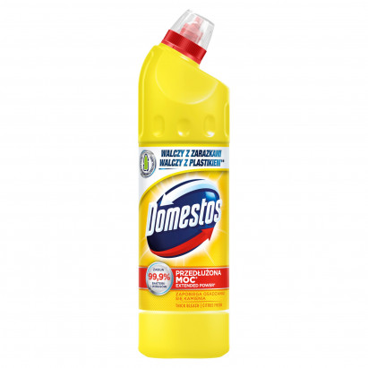 Domestos Przedłużona Moc Citrus Fresh Płyn czyszcząco-dezynfekujący 750 ml
