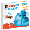 Kinder Chocolate Batonik z mlecznej czekolady z nadzieniem mlecznym 50 g (4 sztuki)