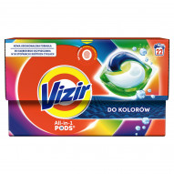 Vizir KAPSUŁKI do kolorowych tkanin Kapsułki do prania, 22 prań