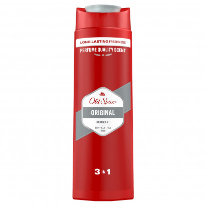 Old Spice Original Męski płyn do kąpieli, żel pod prysznic i szampon 3 w 1 400ml
