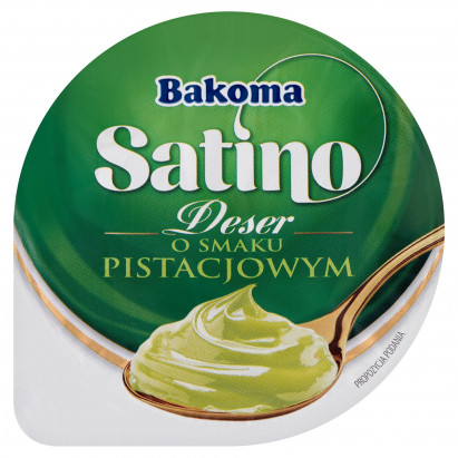 Bakoma Satino Deser o smaku pistacjowym 150 g