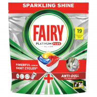 Tabletki do zmywarki All In One Fairy Platinum Plus Cytryna, 19 tabletek