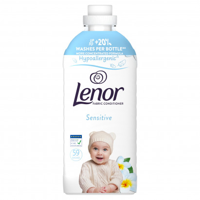 Lenor Płyn do płukania tkanin, 59 prań, Sensitive