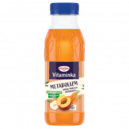 Hortex Vitaminka Sok metabolizm jabłko marchew brzoskwinia 300 ml