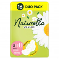 Naturella Classic Maxi rozmiar 3 Podpaski ze skrzydełkami, × 16