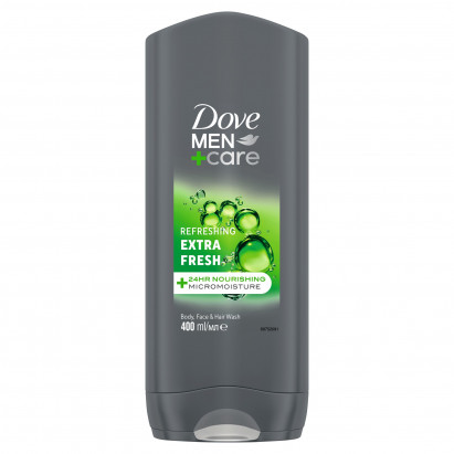 Dove Men+Care Extra Fresh Żel pod prysznic 3 w 1 400 ml