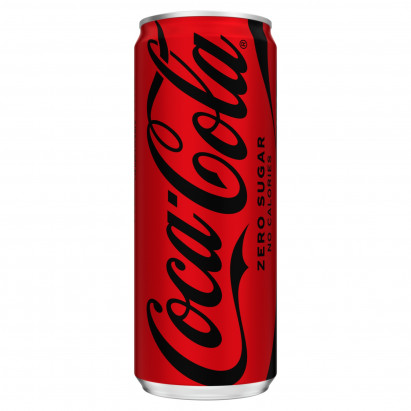Coca-Cola zero Napój gazowany 330 ml