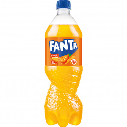 Fanta Napój gazowany o smaku pomarańczowym 850 ml