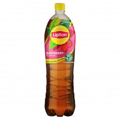 Lipton Ice Tea Raspberry Flavour Zero Napój niegazowany 1,5 l