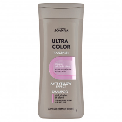 Joanna Ultra Color Szampon różowe odcienie blond 200 ml