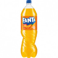 Fanta Napój gazowany o smaku pomarańczowym 2 l