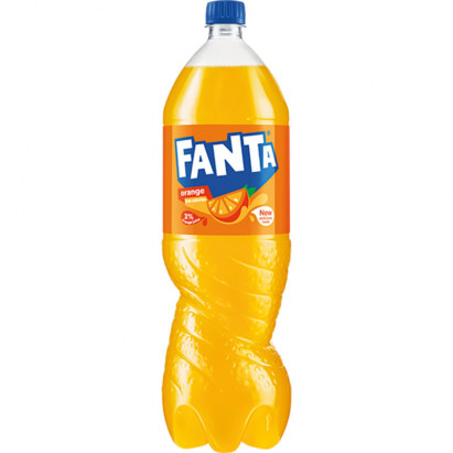 Fanta Napój gazowany o smaku pomarańczowym 2 l