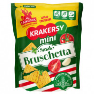 Lajkonik Krakersy mini smak bruschetta 100 g