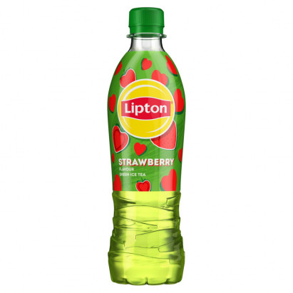 Lipton Ice Tea Green Strawberry Napój niegazowany 500 ml