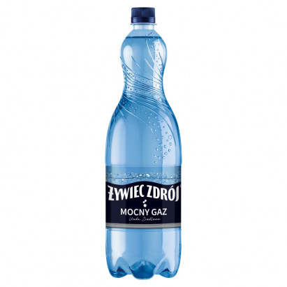 Żywiec Zdrój Mocny Gaz Woda źródlana 1,5 l