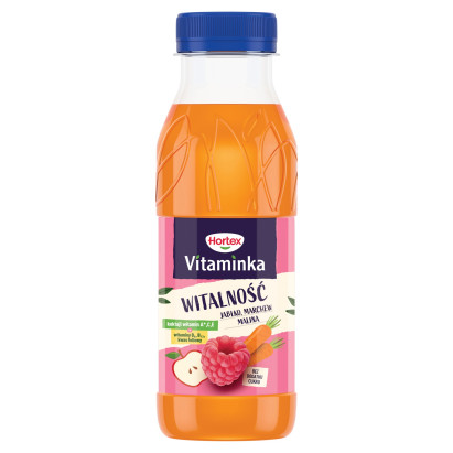 Hortex Vitaminka Sok witalność jabłko marchew malina 300 ml