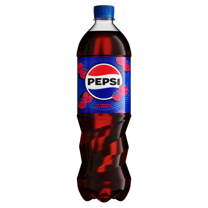 Pepsi-Cola Napój gazowany typu cola o smaku malinowym 0,85 l