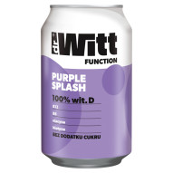 Dr Witt Function Purple Splash Gazowany napój owocowy o smaku gruszki i lawendy 330 ml