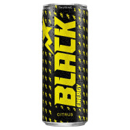 Black Energy Citrus Gazowany napój energetyzujący 250 ml