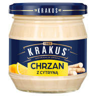 Krakus Chrzan z cytryną 180 g