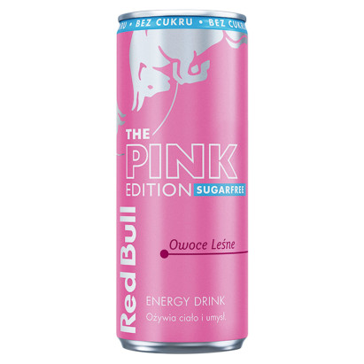 Red Bull Napój energetyczny bez cukru owoce leśne 250 ml
