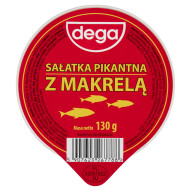 Dega Sałatka pikantna z makrelą 130 g