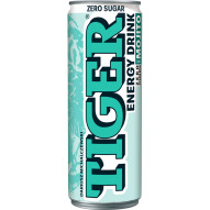 Tiger Zero cukru Gazowany napój energetyzujący o smaku mojito 250 ml