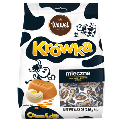 Wawel Krówka Pomadki mleczne 250 g