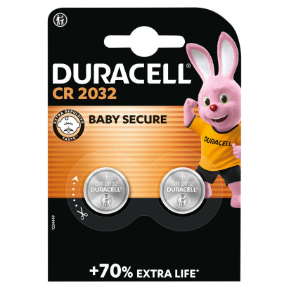 Duracell CR 2032 3 V Baterie litowe 2 sztuki