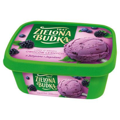 Zielona Budka Lody o smaku owoców leśnych 1000 ml