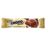 E.Wedel Choco Love Baton z nadzieniem czekoladowym w czekoladzie mlecznej 45 g