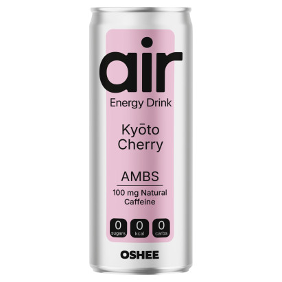 Oshee Air Kyōto Cherry Gazowany napój energetyzujący 250 ml