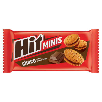 Hit Minis Markizy o smaku czekoladowym 130 g