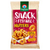 Przysnacki Snack Festival Chrupki kukurydziane orzechowe o smaku słodkiego sosu barbecue 100 g